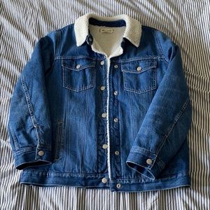 [madewell] Sherpa Jean jacket